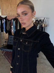 Rider Denim Jacket Dark Denim