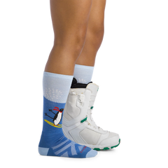 Kids Penguin Peak Over-the-Calf Midweight Ski & Snowboard Socks