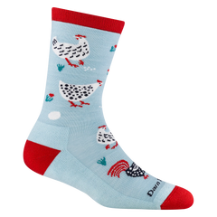 Women's Mother Clucker Crew Lightweight Lifestyle Socks