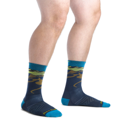 Men's Ridge Runner Micro Crew Ultra-Lightweight Running Socks