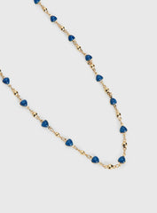 Abagail Gemstone Necklace Gold