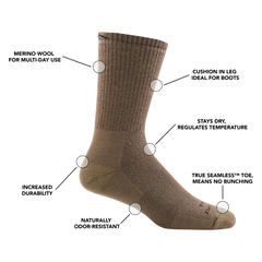 T4033 Boot Heavyweight Tactical Socks with Full Cushion