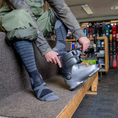 Men's Edge Over-the-Calf Midweight Ski & Snowboard Sock-Last Chance