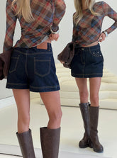 Gazelle Denim Skort Dark Indigo