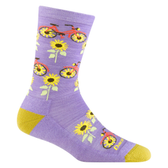 Women's Sun Pedal Crew Lightweight Lifestyle Sock-Last Chance