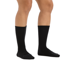 Women's Solid Basic Crew Lightweight Lifestyle Socks