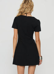 Loveliness Playsuit Black