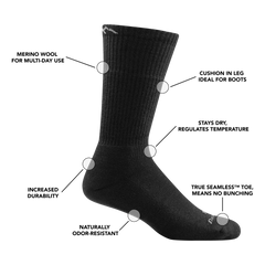 T4021 Boot Midweight Tactical Socks with Cushion