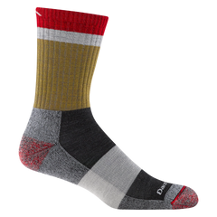 Men's Heady Stripe Micro Crew Lightweight Hiking Socks