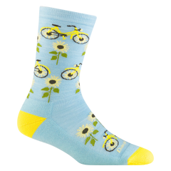 Women's Sun Pedal Crew Lightweight Lifestyle Sock-Last Chance