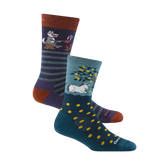 Men's and Women's Animal 2-Pack Lifestyle Socks