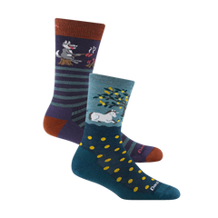 Men's and Women's Animal 2-Pack Lifestyle Socks