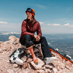 Women's Snowburst Over-the-Calf Midweight Ski & Snowboard Socks