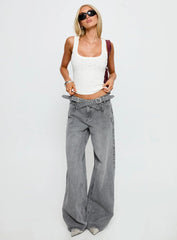 Diviana Droplet Rib Tank Top White