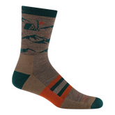 Men's Hike Hike Hut Micro Crew Midweight Hiking Socks