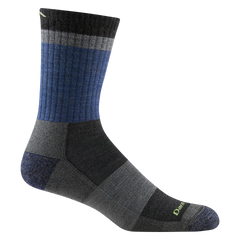 Men's Heady Stripe Micro Crew Lightweight Hiking Socks