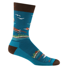 Men's Float Boat Crew Lightweight Lifestyle Socks