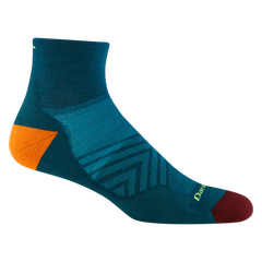 Men's Run Quarter Cushioned Ultra-Lightweight Running Socks