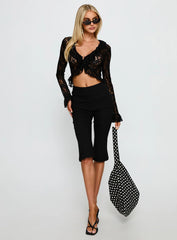 Long Nights Long Sleeve Top Onyx