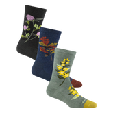 Women's Blossom Bouquet Lifestyle Crew 3-Pack