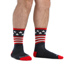 Men's Patriot Micro Crew Ultra-Lightweight Running Socks