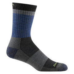 Men's Heady Stripe Micro Crew Lightweight Hiking Socks