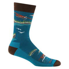 Men's Float Boat Crew Lightweight Lifestyle Socks