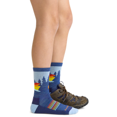Kids Van Wild Micro Crew Lightweight Hiking Socks