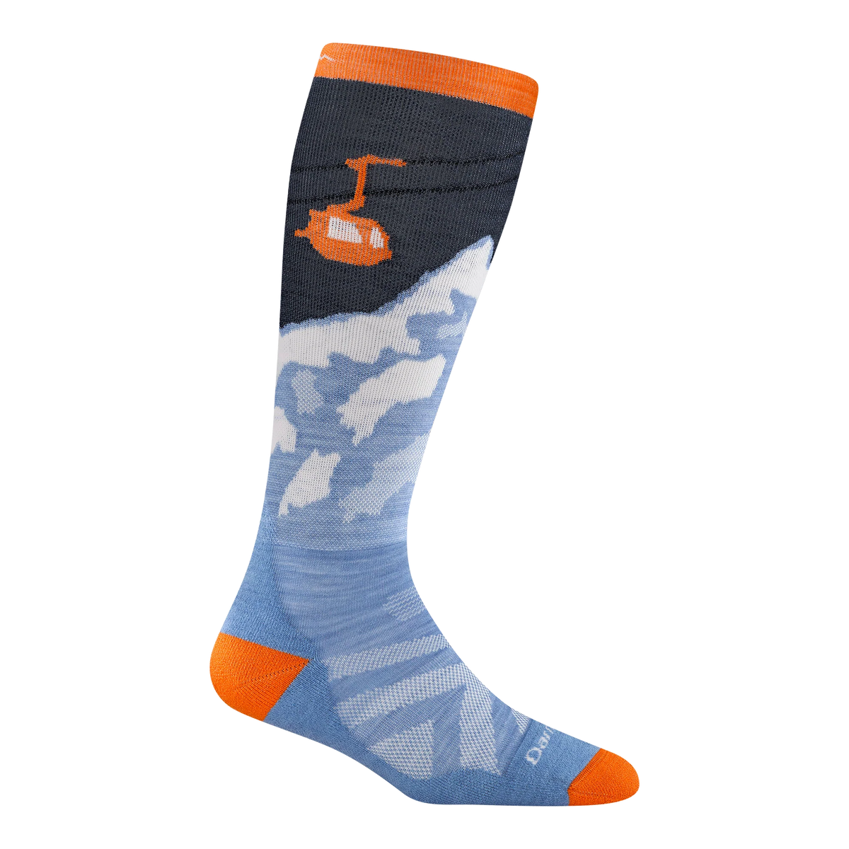 Kids Little Yeti Over-the-Calf Midweight Ski & Snowboard Socks