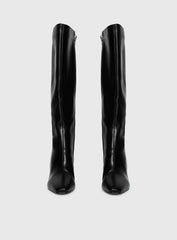Sawyer Knee High Boots Black