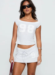 98 Baby Skort Grey Marle