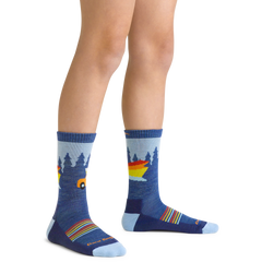 Kids Van Wild Micro Crew Lightweight Hiking Socks