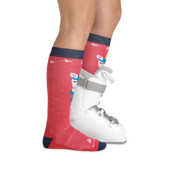 Kids Magic Mountain Over-the-Calf Midweight Ski & Snowboard Socks