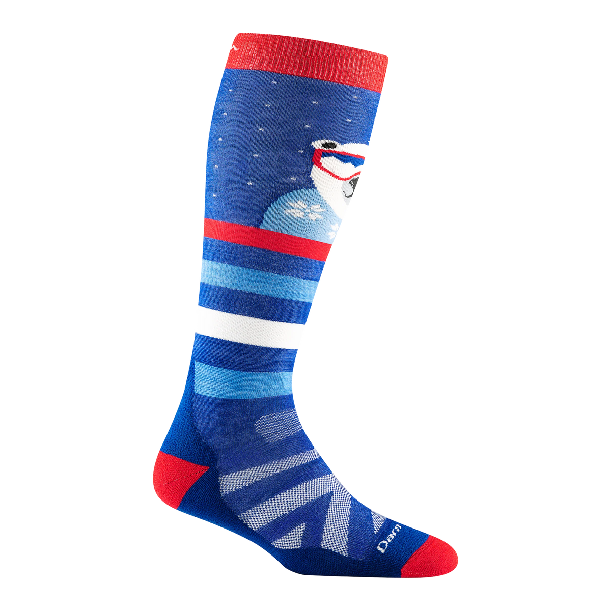 Kids Polar Patroller Over-The-Calf  Midweight Ski & Snowboard Sock-Last Chance