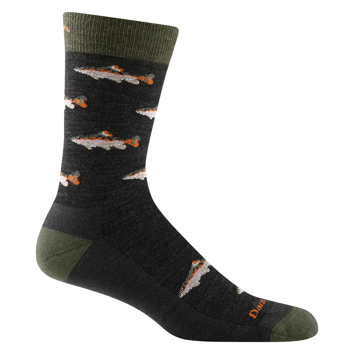 Men's Spey Fly Crew Lightweight Lifestyle Socks