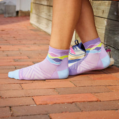 Women's Run Quarter Ultra-Lightweight Running Socks