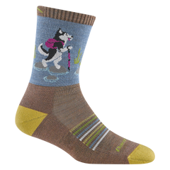 Women's Critter Club Micro Crew Lightweight Hiking Socks