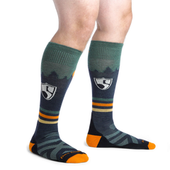 High Fives Over-the-Calf Midweight Ski & Snowboard Socks