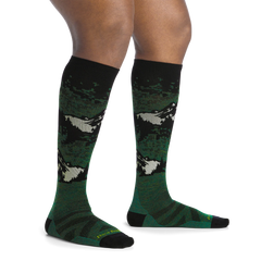 Men's Cold Smoke Over-the-Calf Lightweight Ski & Snowboard Socks