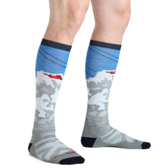 Men's Heady Yeti Over-the-Calf Midweight Ski & Snowboard Socks