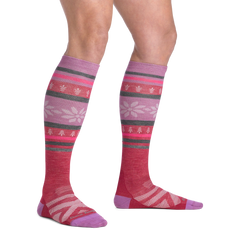 Women's Alpine Over-the-Calf Lightweight Ski & Snowboard Socks