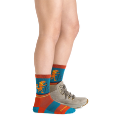 Kids Sal Micro Crew Lightweight Hiking Socks