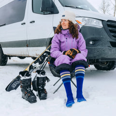 Women's Limited Edition Snowburst Over-the-Calf Midweight Ski & Snowboard Socks