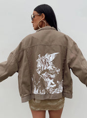 AAA Bomber Jacket Brown