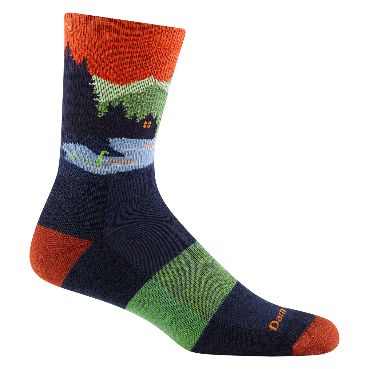 Men's Close Encounters Micro Crew Midweight Hiking Socks