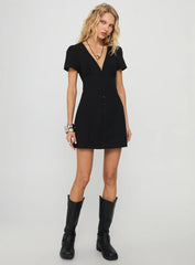 Loveliness Playsuit Black