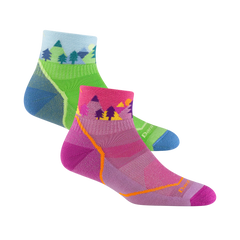 Kids Quest Quarter Hiking Sock 2-Pack
