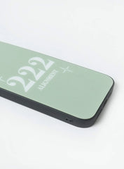 222 Alignment iPhone Case Sage
