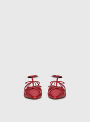 Ballet Club Flats Red