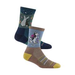 Women's Critter Club 2-Pack Hiking Socks